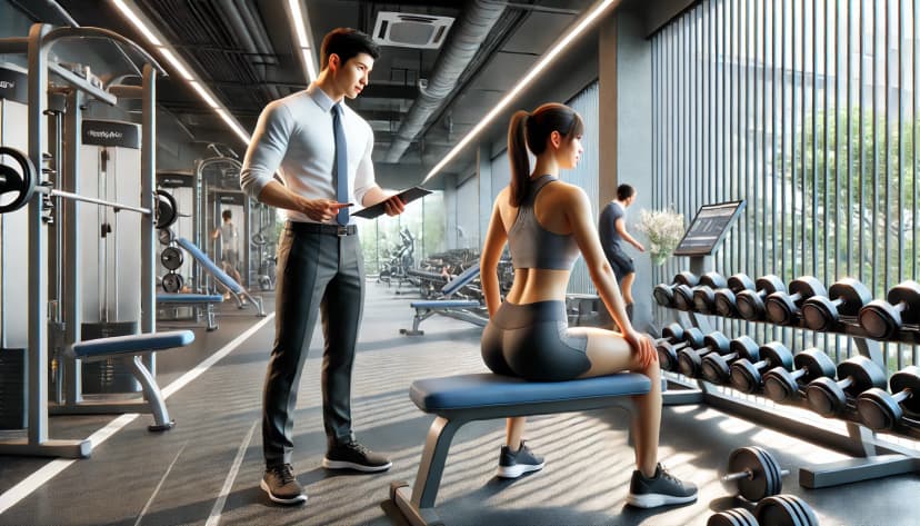 優れた経験を持つパーソナルトレーナーによる個別指導サービス